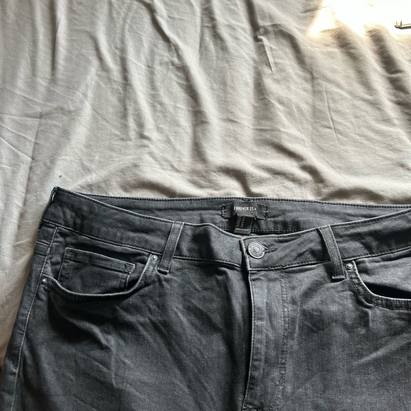 Plus Forever 21 Black Faded Jeans - Picture 3 of 5